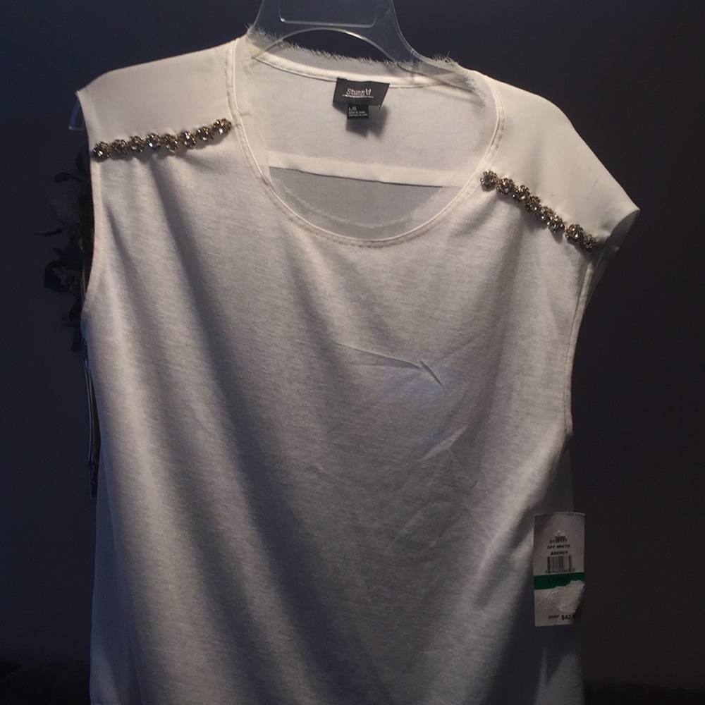 White delicate feminine shirt